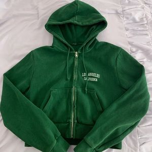 COPY - RARE Forest Green Brandy Melville Crystal …